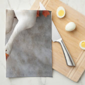 Geese wit theedoek (Quarter Fold)