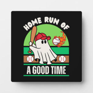 Geest Baseballspeler Halloween Fotoplaat