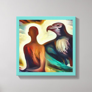 Geest Dier Gier 2 Canvas Afdruk