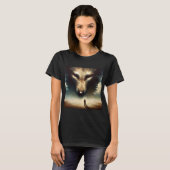 Geest Dier Wolf 1 T-shirt (Voorkant volledig)