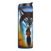 Geest Dier Wolf 4 Thermosbeker (Gedraaid links)