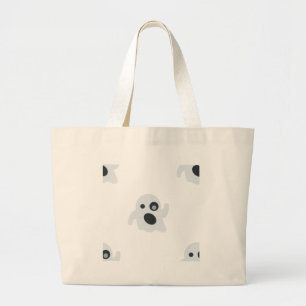 geest emoji grote tote bag