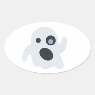 geest emoji ovale sticker