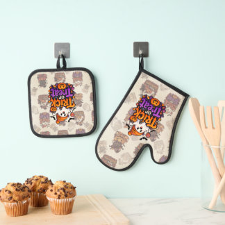 Geest Halloween Ovenwant & Pannenlap Set