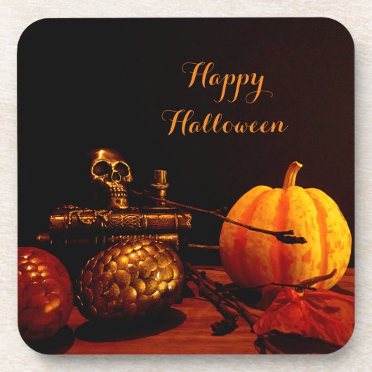 Geest najaar - stilstaand leven bier onderzetter (Voorkant)