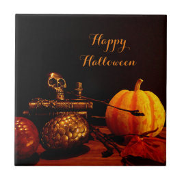 Geest najaar - stilstaand leven tegeltje