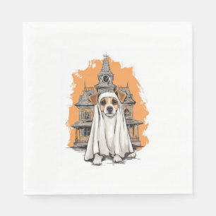 Geest Pup - Spookachtige Hond Kostuum Servet
