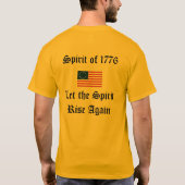 Geest van 1776 t-shirt (Achterkant)