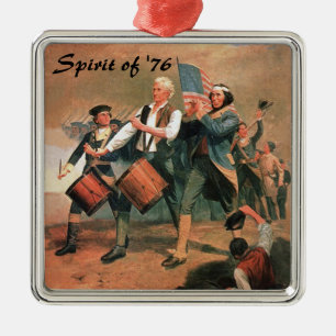 Geest van '76 metalen ornament