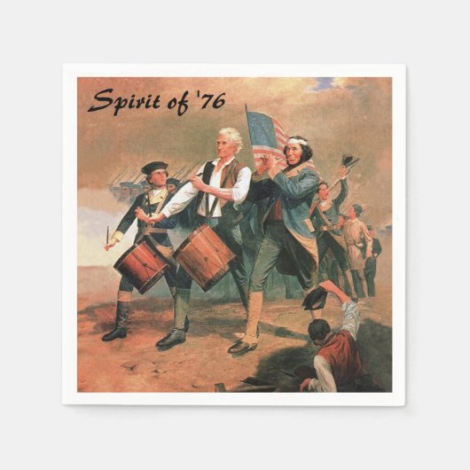 Geest van '76 servet (Voorkant)