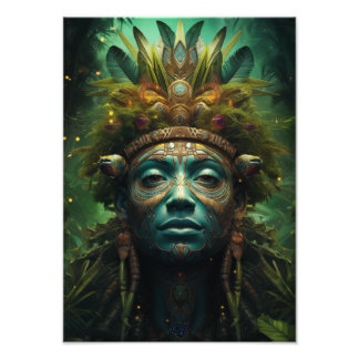 Geest van Ayahuasca Foto Afdruk
