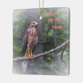 Geest van de Hawk Keramisch Ornament (Links)