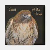 Geest van de Hawk Magneet (Voorkant)