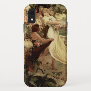 Geest van de Lente door Alphonse Mucha iPhone XR Hoesje