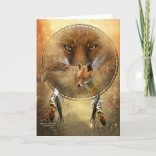 Geest van de Red Fox ArtCard Kaart