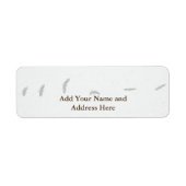 Geest van de vlucht etiket (Voorkant)