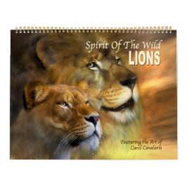 geest van de Wilde - Lions Art Calendar Kalender
