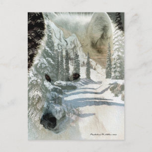 Geest van de wilde natuur briefkaart
