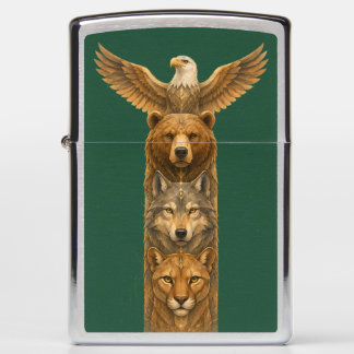 Geest van de Wildernis – Totempaal Kunst