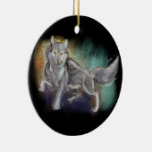Geest van de Wolf Keramisch Ornament (Rechts)