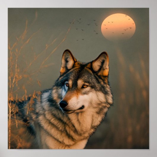 Geest van de Wolf Poster (Voorkant)