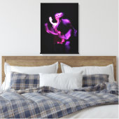Geest van het Dance 2-dansercanvas Canvas Afdruk (Insitu (Slaapkamer))