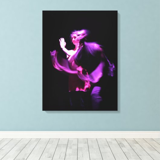 Geest van het Dance 2-dansercanvas Canvas Afdruk (Insitu (Houten vloer))