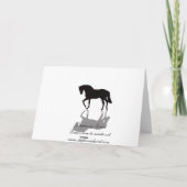 "Geest van het Paard" sympathiekaart Kaart (Achterkant)