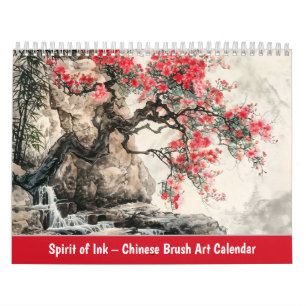 Geest van Inkt – Chinese Penseel Kunst Kalender