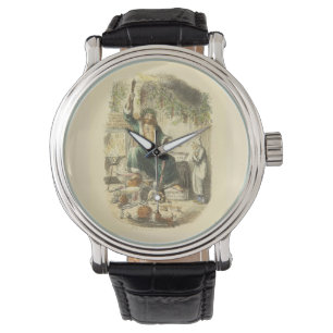Geest van Kerst Heden Scrooge Horloge