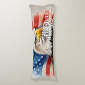 Geest van onafhankelijkheid lichaamskussen (Voorkant Verticaal)
