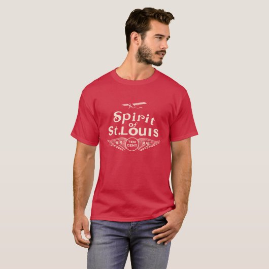 Geest van St.Louis wit T-shirt (Voorkant volledig)