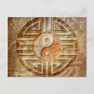 Geest van Yin & Yang Briefkaart