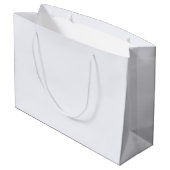 Geest Witte Grote Cadeautas (Achterkant Gekanteld)