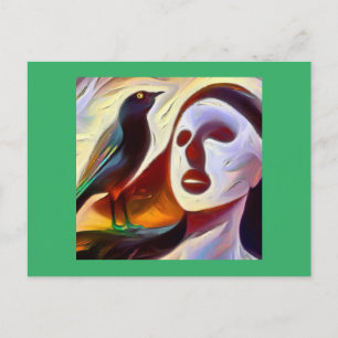 Geestdier Spotlijster 3 Briefkaart