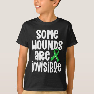 Geestelijk gezondheidsbewustzijn Sommige wonden zi T-shirt
