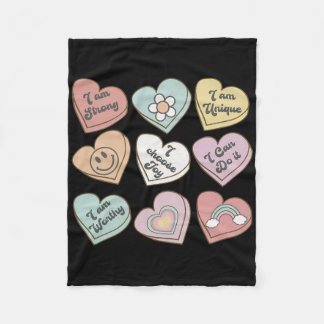 Geestelijk gezondheidsbewustzijn Zelfzorgproblemen Fleece Deken