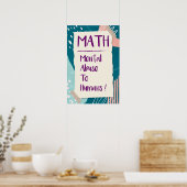 Geestelijk misbruik bij de mens poster (Keuken)