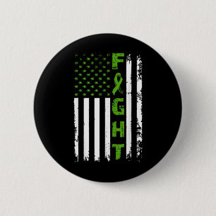Geestelijke gezondheid Amerikaanse vlag bewustzijn Ronde Button 5,7 Cm