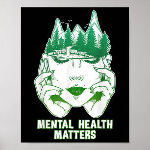 Geestelijke gezondheid Bewustzijn Menselijke herse Poster