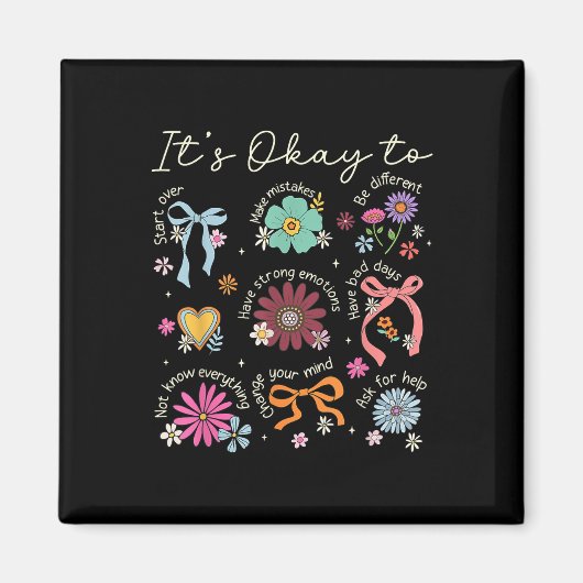 Geestelijke gezondheid Bewustzijn Vriendelijkheid Magneet (Voorkant)