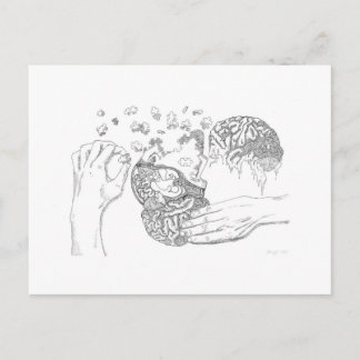 Geestelijke gezondheid briefkaart