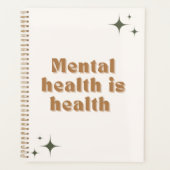 Geestelijke gezondheid: gezondheidspanner planner (Voorkant)