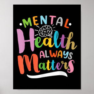 Geestelijke gezondheid is altijd een therapie van poster