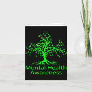 Geestelijke gezondheid S Green Ribbon Geestelijke  Kaart
