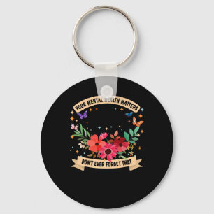 Geestelijke gezondheid S. Jij. Sticker Sleutelhanger