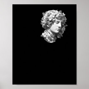 Geestelijke gezondheid S (monochrome versie) Poster