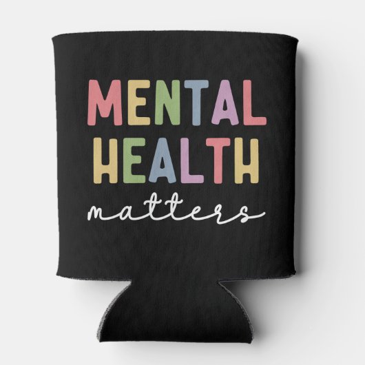 Geestelijke Gezondheid Telt | Bewustwording Geeste Blikjeskoeler (Achterkant)