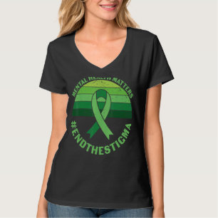 Geestelijke gezondheidskwesties beëindigen het sti t-shirt