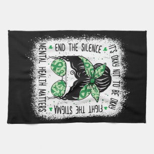 Geestelijke gezondheidskwesties Bun Mental Health  Theedoek